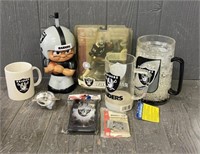 Raiders Football Collectors Lot