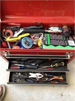 Craftsman tool box and tools