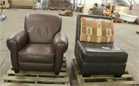 (2) Leather Chairs