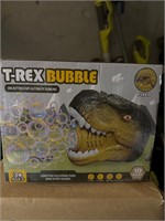 T-Rex bubble machine