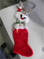 Vintage Bugs Bunny Christmas Stocking