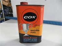 Vintage COX Racing Fuel Can- Feels pretty full