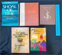 5 Books on Hawaii, Roadside Geology, Who Owns the