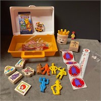 ‘87 Yellow Happy Meal Lunchbox w/ Goodies