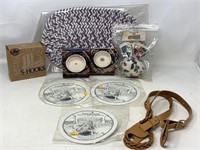 Assortment of Longaberger accessories -1 braided
