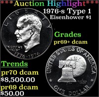 Proof ***Auction Highlight*** 1976-s Type 1 Eisenh