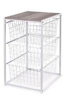 New type A Linear Stackable 3-Drawer Storage Unit,
