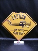 Aircraft Metal Sign