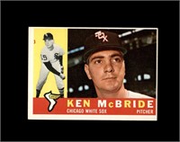 1960 Topps #276 Ken McBride EX to EX-MT+