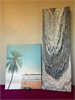 Abstract / Beach Prints on Canvas