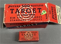 550 rnds Peter's Target .22LR Ammo