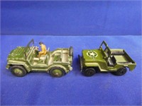 Dinky Toys & Matchbox Jeeps