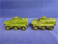 (2) Dinky Toys Personnel Carrier