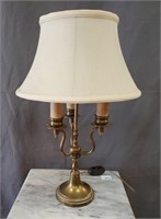 Brass Bouillette Style Lamp