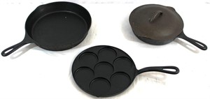 Wagner Cast Iron Skillets