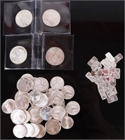 .999 FINE SILVER BULLION ASSORTED - LOT OF 74