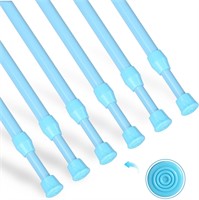 6 Pcs Goowin Tension Rod  24-39 inch  Blue