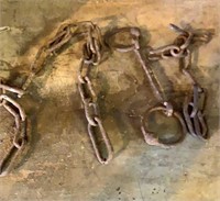 Horse bits and chains