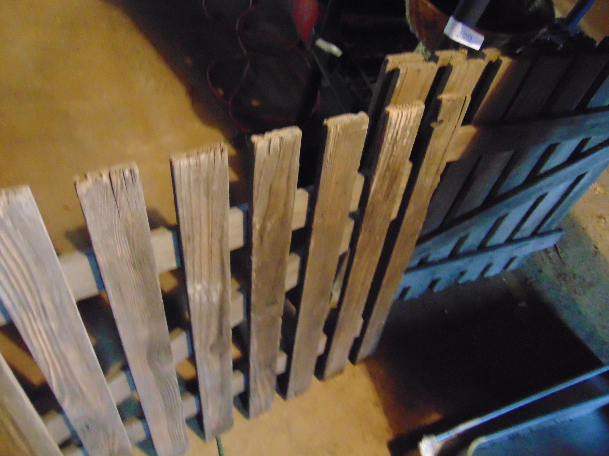 Three Old Gate/Fence Sections, 2 are hinged