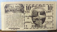 1920, German banknote