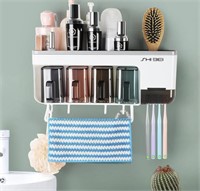 WALL MOUNTED TOOTHBRUSH HOLDER 15 x6IN