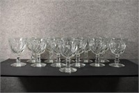 Fostoria Colony Crystal Water Goblets - Set of 12