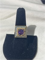 Amethyst Ring - 925