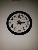 Quartz Dog Clock