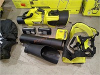 RYOBI 40V Jet Fan Blower/ Vacuum Kit