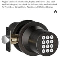 Keypad Door Lock with Handle