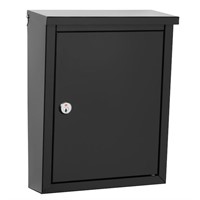 Architectural Mailboxes Wall Mount Black Metal