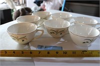 Lot of 7 Tea Cups