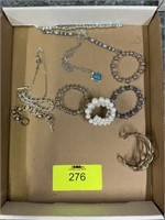 Costume Jewelry - Bracelets + Necklaces