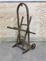 Antique Bentwood Twine/Yarn Reel Cart