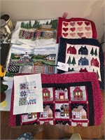 CROSSED STITCH AND XMAS ITEMS