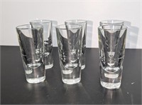 6 Pc. Glasses Italy