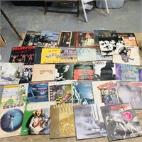 Large Lot Of Assorted LP Records