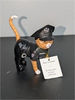 Hamilton Collection Paw & Order Police Cat