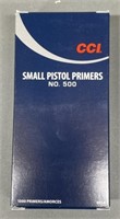 1000 CCI Small Pistol Primers