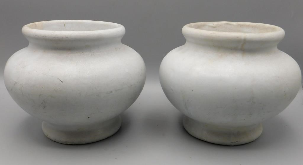 Pair of Antique Pottery Vases Korean?