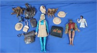 Vintage Robin Figure, Batman Wallet, Cowgirl