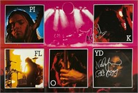 Autograph COA Pink Floyd Poster
