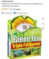 MSRP $9 Green Tea Fat Burner Exp 2/24