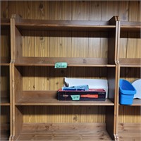 B339 Wood bookshelf 5
