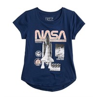Girls 7-16 NASA Graphic Tee, Girl's, Size: XL