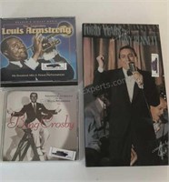CD MUSIC LOUIS ARMSTRONG,, BING CROSBY and TONY