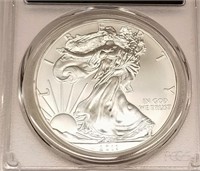 2011 Silver Eagle PCGS MS 69