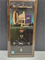 Vintage Mr. Goodwrench G/M Clock 11"x23"