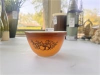 1973 Small Pyrex Mixing Bowl *Old Orchard*