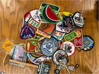 Huge lot of bicycle racing patches